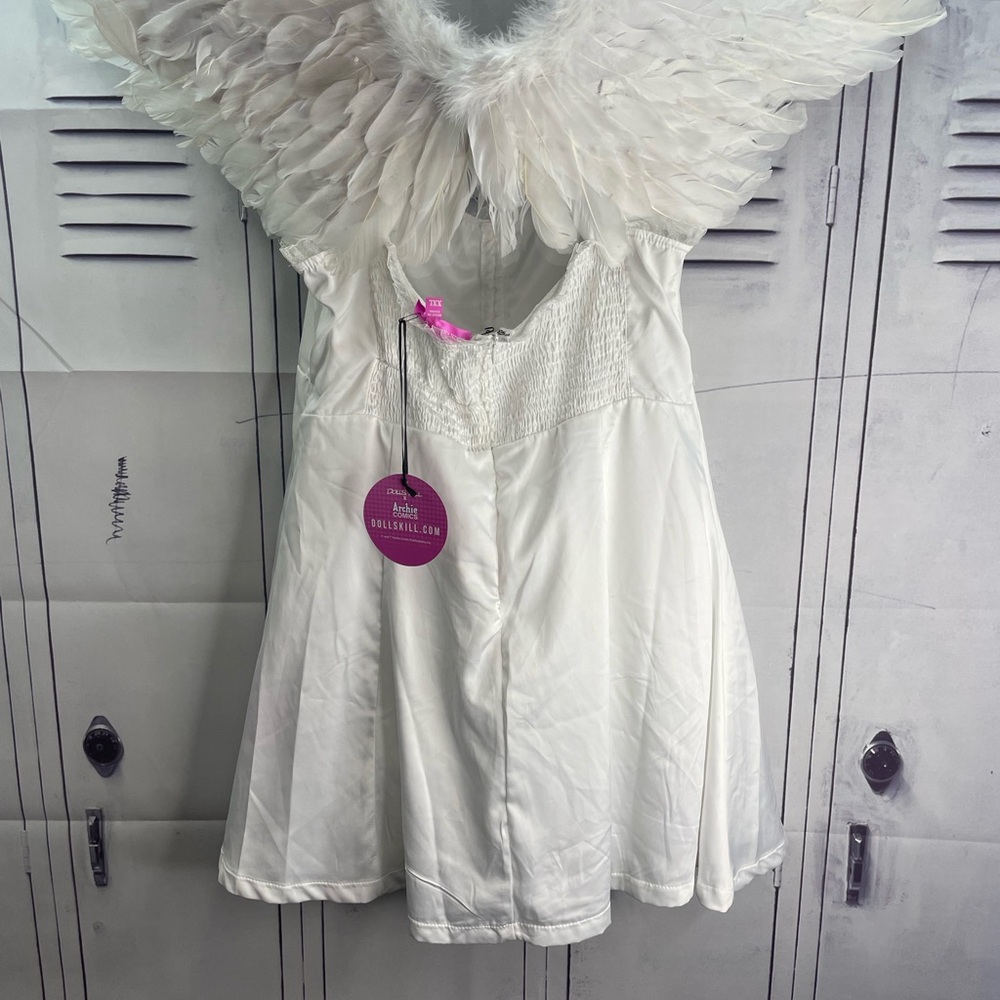 Dolls kill riverdale Betty White Angel Wing Dress - Picture 6 of 8